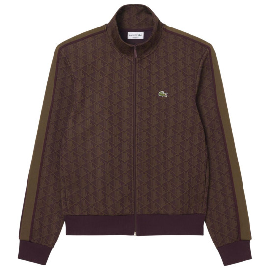 Lacoste Ανδρική ζακέτα Paris Jacquard Monogram Track Top